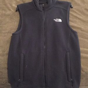The North Face vest. Great shape, gently used.